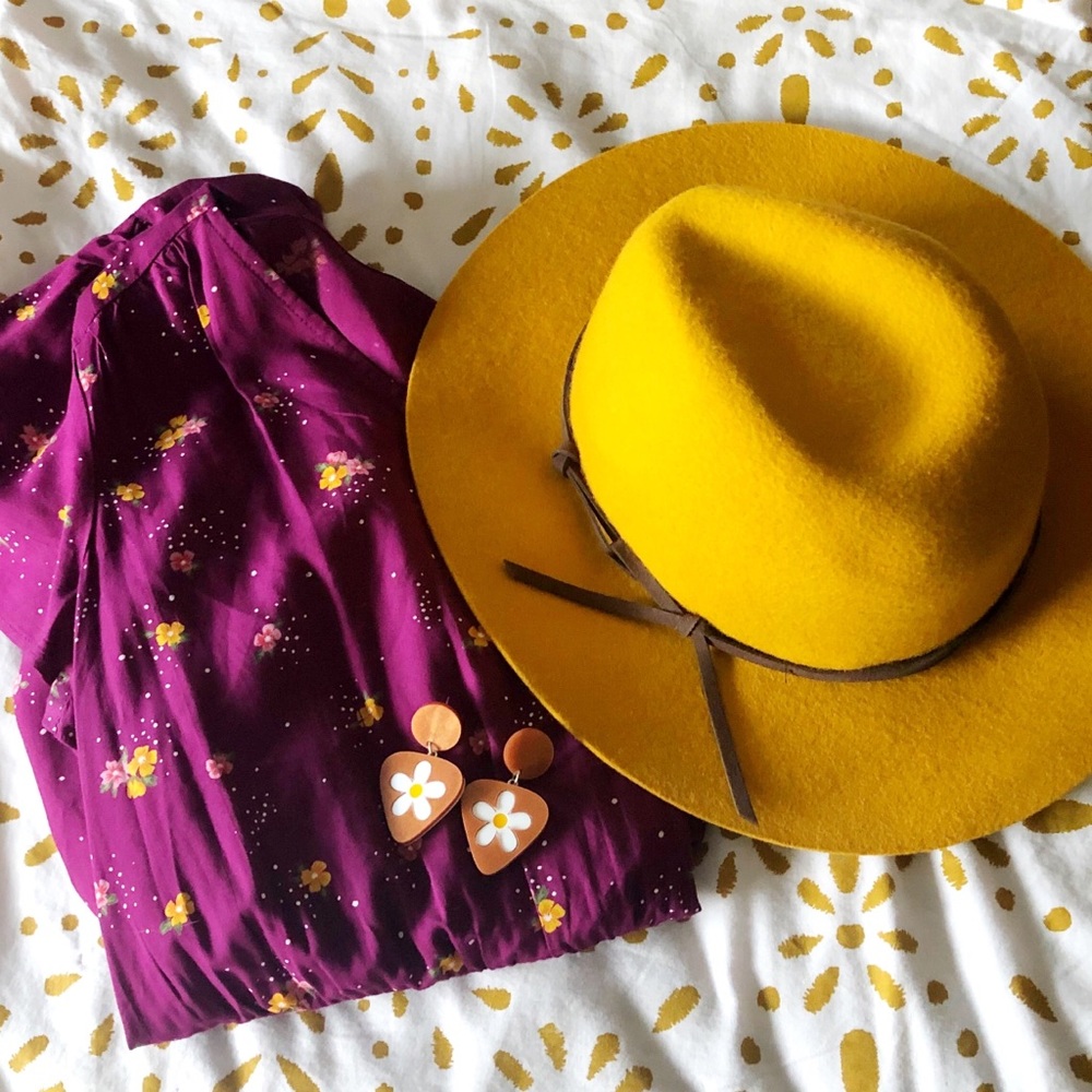 Old Navy Medium Purple Floral Dress